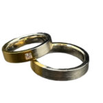 Trauringe 585 Gold 0,06 ct K201/203