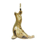 Seerobbe Anhänger 585 Gold BJAN144