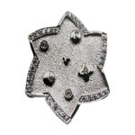 Sternanhänger 585 Weißgold BJAN166