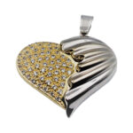 Herzanhänger 585 Weißgold BJAN171