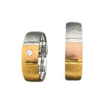 Trauringe 585 Gold 0,03 ct K91