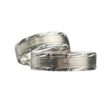 Trauringe 585 Weißgold K740