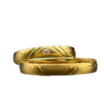 Trauringe 585 Gold 0,02 ct K40/41