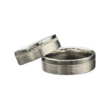 Trauringe 585 Weißgold 0,20 ct K696