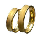 Trauringe 585 Gold K143