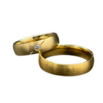 Trauringe 585 Gold 0,03 ct K62