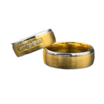 Trauringe 585 Gold 0,15 ct K102/103