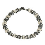 Armband 585 Weißgold 20 cm A97