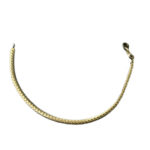 Panzerarmband 585 Gold 18,5 cm A54