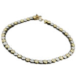 Tennis Armband 585 Gold 19,5 cm A10