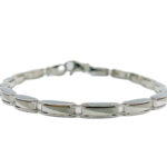 Armband 585 Weißgold 20 cm BJA83