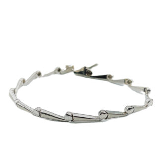 Armband 585 Weißgold 19 cm BJA77