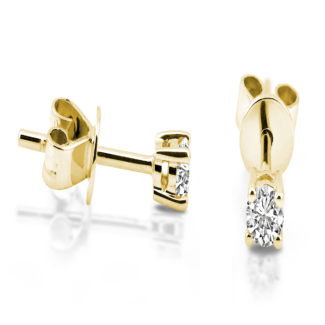 Diamanten Ohrstecker 0,20 ct 585 Gold B01-G20