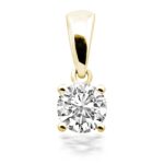 Diamanten Anhänger 0,30 ct 585 Gold C01-G30
