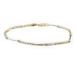 Armband 585 Gold 18,5 cm A166