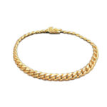 Panzerarmband 750 Gold 18 cm A170