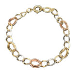 Armband 585 Gold 18 cm A191