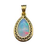 Opal Anhänger 585 Gold BJAN694