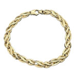 Armband 585 Gold 20 cm A196