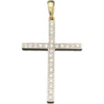 Kreuz Anhänger 585 Gold BJAN701