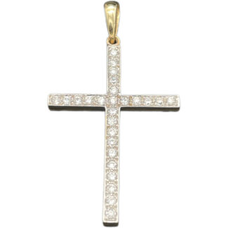 Kreuz Anhänger 585 Gold BJAN701