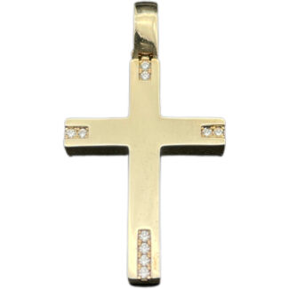 Kreuz Anhänger 585 Gold BJAN703