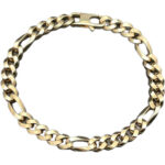 Figaroarmband 585 Gold 20 cm A204