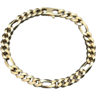 Figaroarmband 585 Gold 20 cm A204