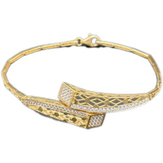 Armband 585 Gold 18 cm A220