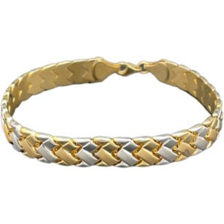 Teppich Armband 585 Gold 19 cm A219