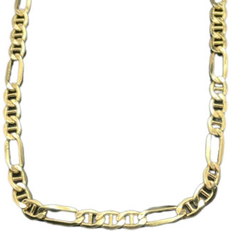 Figarokette 585 Gold 55 cm HK217