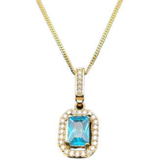 Halskette 585 Gold 45 cm HK224