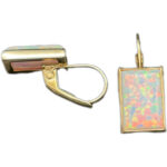 Opalit Ohrhänger 585 Gold O81