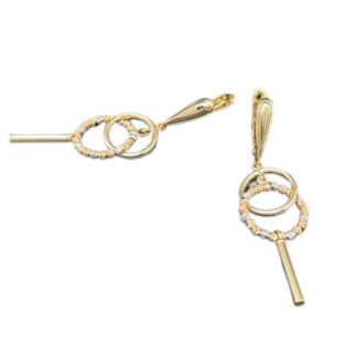 Kugel Ohrhänger 585 Gold O85