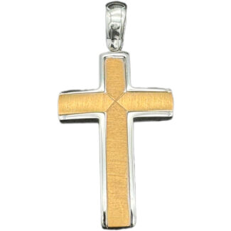 Kreuz Anhänger 750 Gold BJAN720