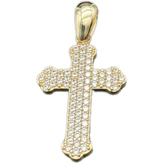 Kreuz Anhänger 585 Gold BJAN721