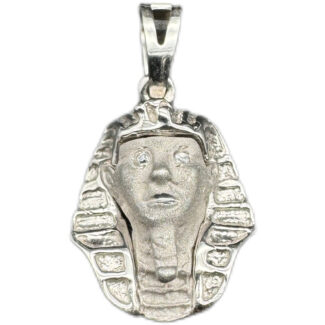 Pharao Tutanchamun Anhänger 585 Weißgold BJAN744