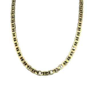 Stegpanzerkette 585 Gold 44 cm HK251