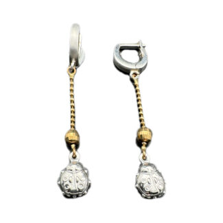 Marienkäfer Ohrhänger 585 Gold O132