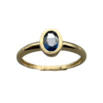 Saphir Verlobungsring 585 Gold SAR4