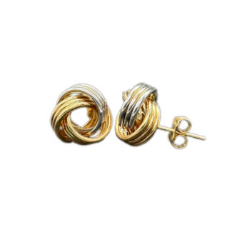 Knoten Ohrstecker 585 Gold O169
