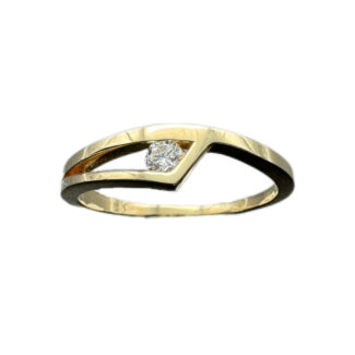 Verlobungsring 585 Gold R291