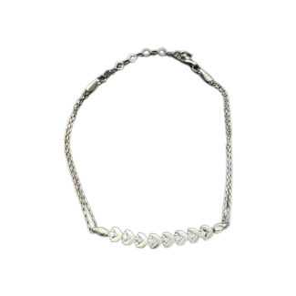 Armband 585 Weißgold 19 cm AM22