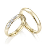 Trauringe 585 Gold S419