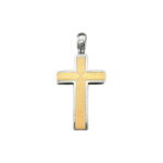 Kreuz Anhänger 750 Gold AH48