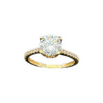 Verlobungsring 585 Gold R335