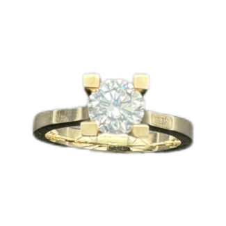 Verlobungsring 585 Gold 0,80 ct DR26