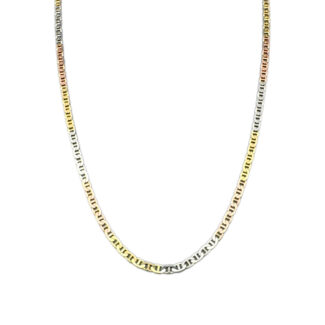 Panzerstegkette 585 Gold 45 cm HK324