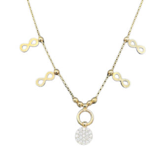 Halskette 585 Gold 45 cm HK331