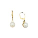 Perlen Ohrhänger 585 Gold O191